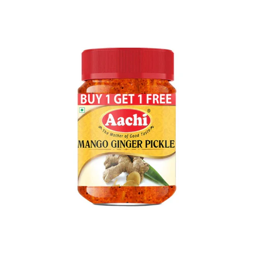 AACHI MANGO GINGER PICKLE 300G