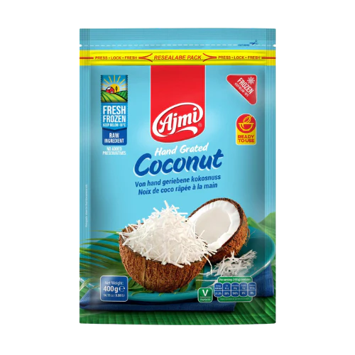 AJMI FROZEN GRATED COCONUT 400G