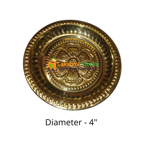 BRASS PLATE - 4 INCHES