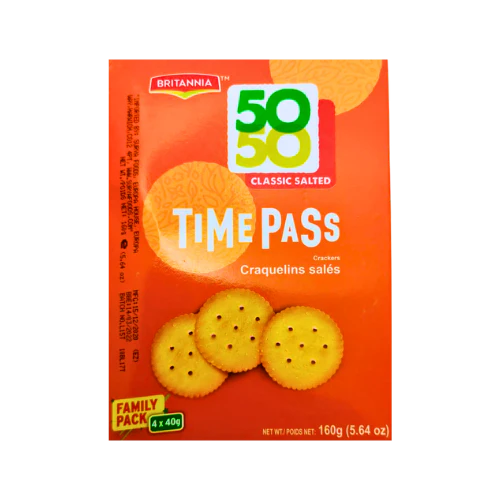 BRITANNIA TIME PASS ( FAMILY PACK ) 4X40G