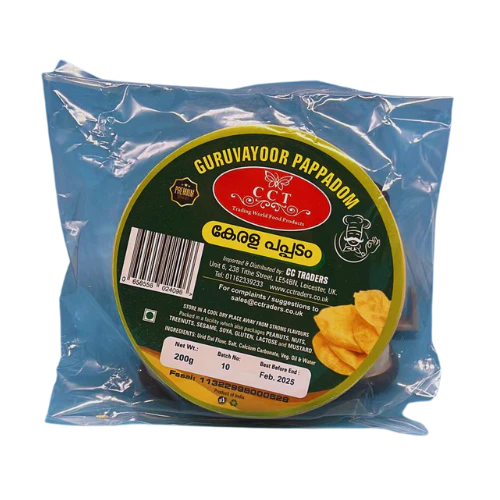 CCT GURUVAYUR PAPADAM 200G