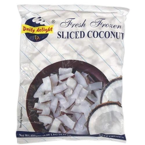 DAILY DELIGHT FROZEN SLICED COCONUT 400G