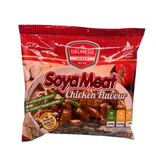 DELMEGE SOYA MEAT CHICKEN FLAVOUR 90G