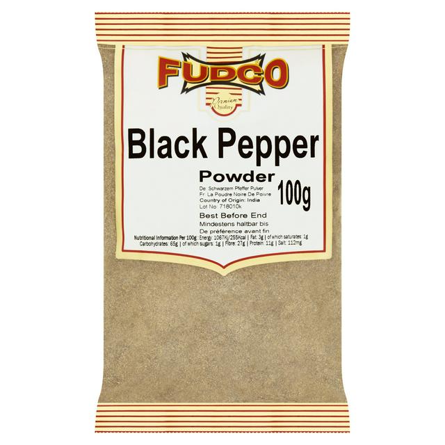 FUDCO BLACK PEPPER POWDER 100G