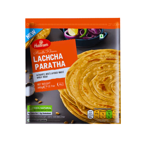 HALDIRAMS FROZEN MASALA LACHA PARATHA 360G