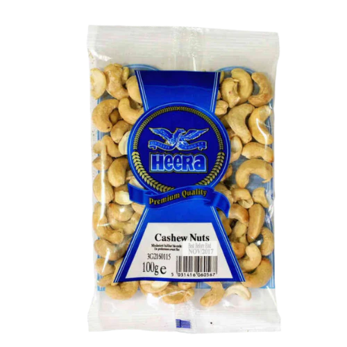 HEERA CASHEW NUTS 100G