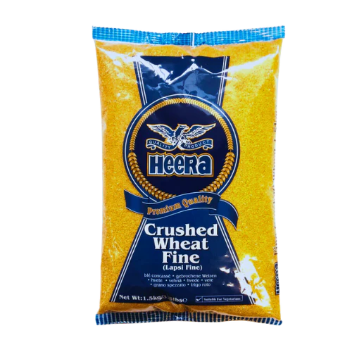 HEERA CRUSHED WHEAT FINE (LAPSI FINE) 1.5KG