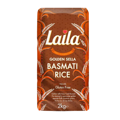 LAILA GOLDEN SELLA BASMATI RICE 2KG
