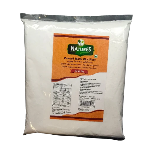 NATURES WHITE RICE FLOUR ROASTED 5KG