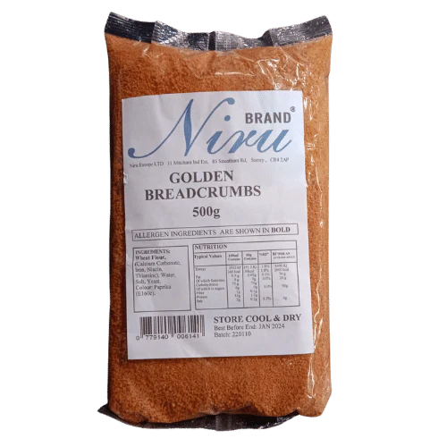 NIRU GOLDEN BREADCRUMBS 500G