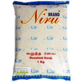 NIRU ROASTED RAVA (SOOJI) - 1KG
