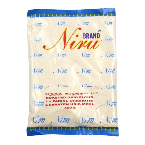 NIRU ROASTED URID FLOUR 450G