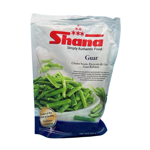 SHANA FROZEN GUVAR (CLUSTER BEANS) 300G