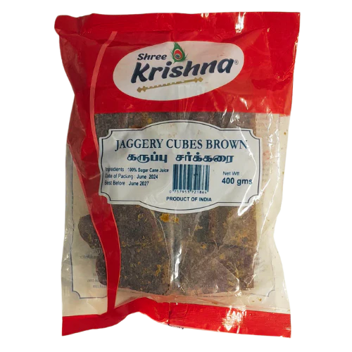 SHREE KRISHNA BROWN JAGGERY CUBES 400G