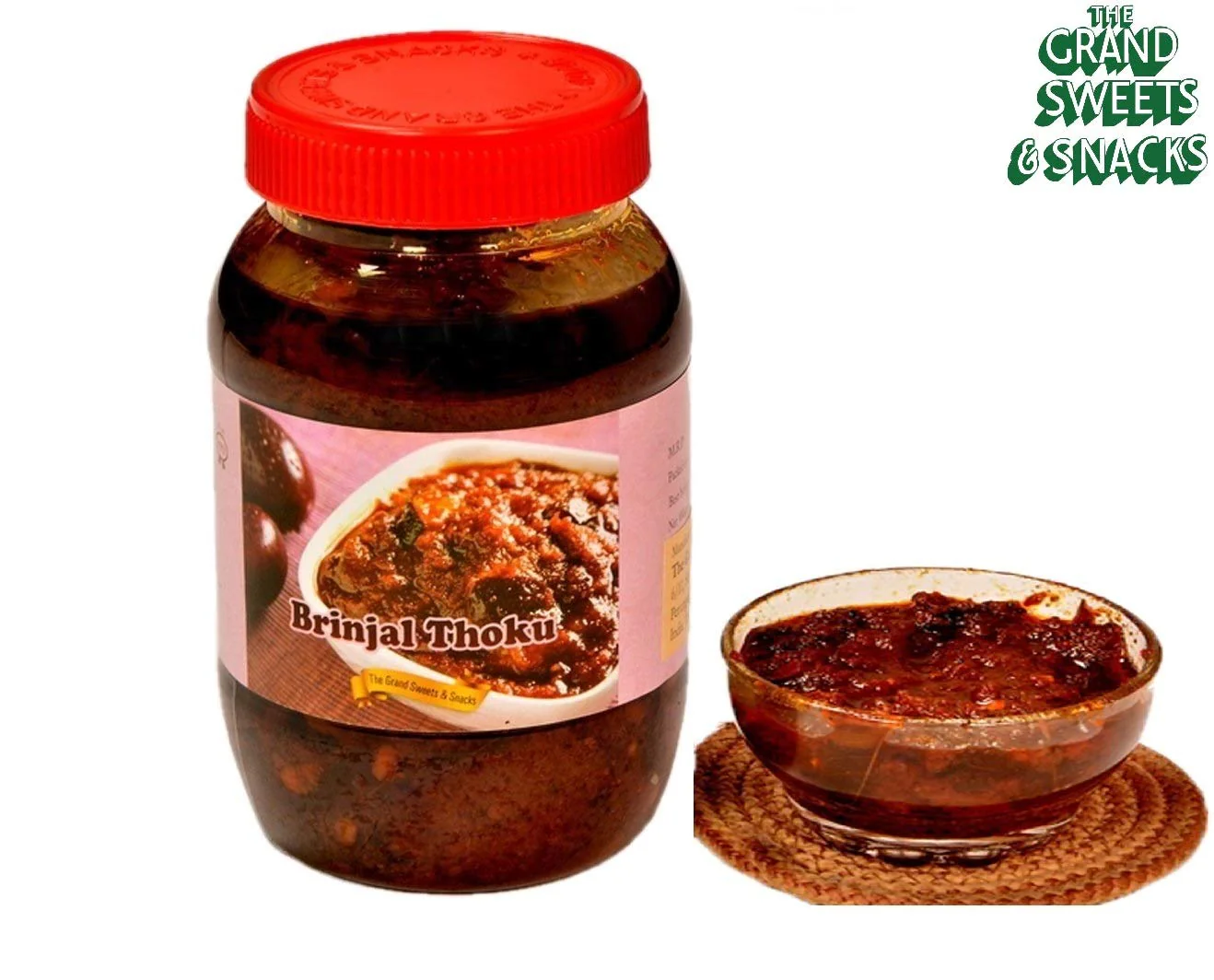 GRAND SWEETS AND SNACKS THOKKU 500G - BRINJAL