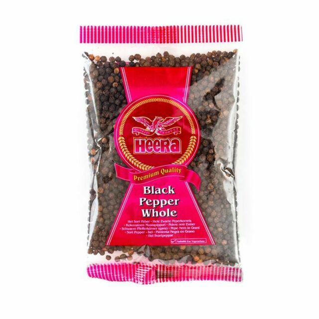 HEERA BLACK PEPPER WHOLE 100G