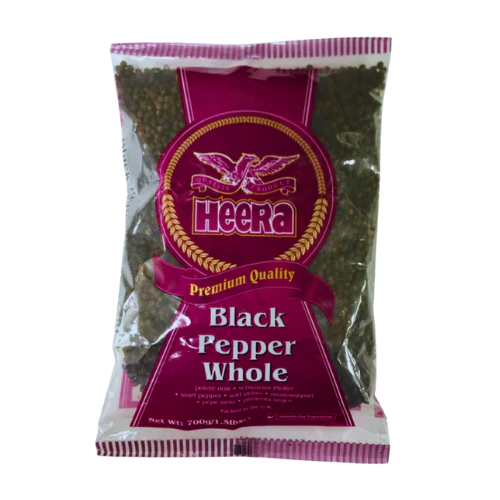 HEERA BLACK PEPPER WHOLE 700G