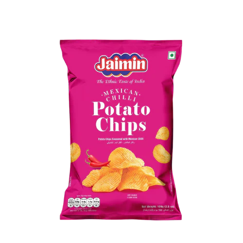 JAIMIN POTATO CHIPS MEXICAN CHILLI 100G