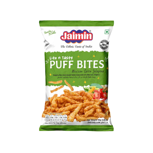 JAIMIN PUFF BITES MEXICAN SALSA JALAPENO 80G