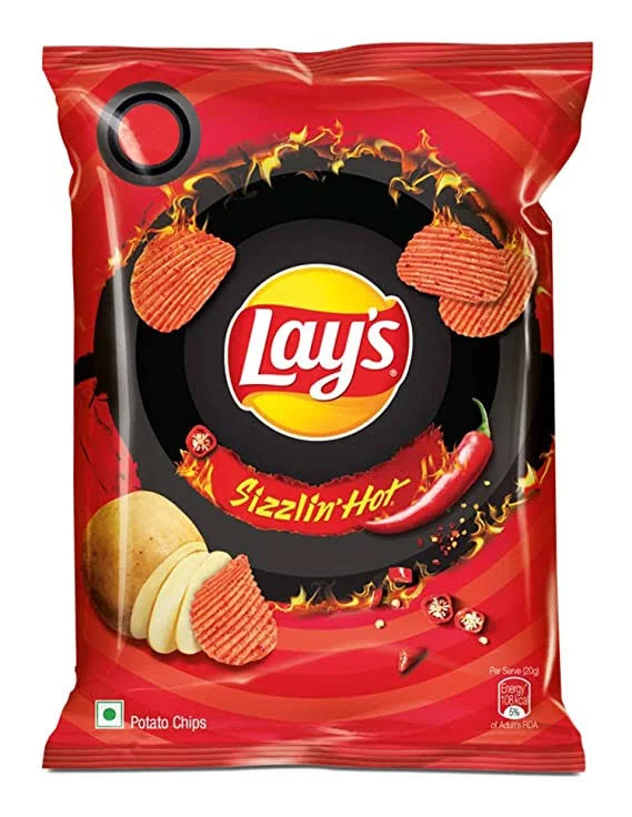 LAYS HOT SIZZLING 52G