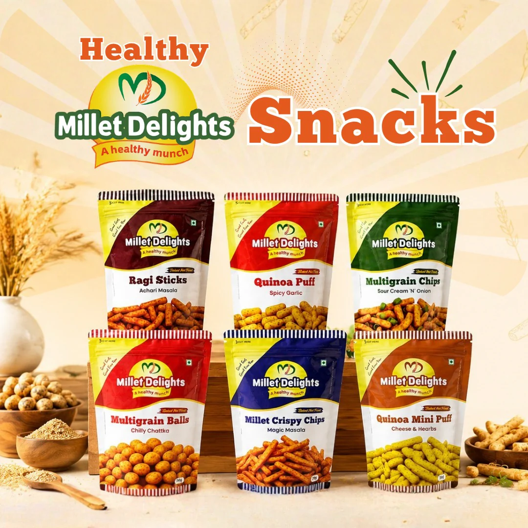 MILLET DELIGHTS 6 VARIETY COMBO OFFER – ONLY £4.99