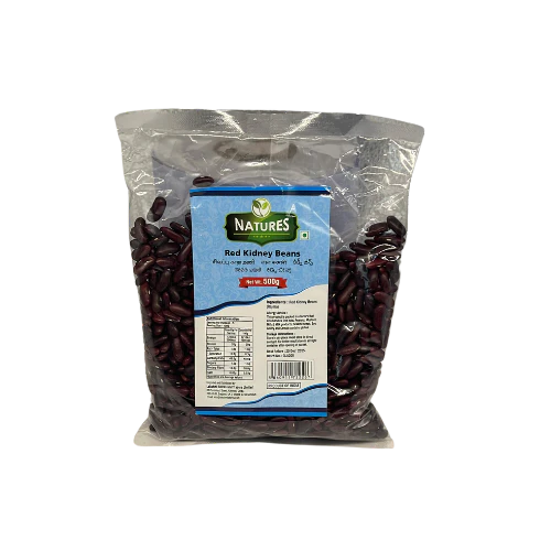NATURES RED KIDNEY BEANS 500G