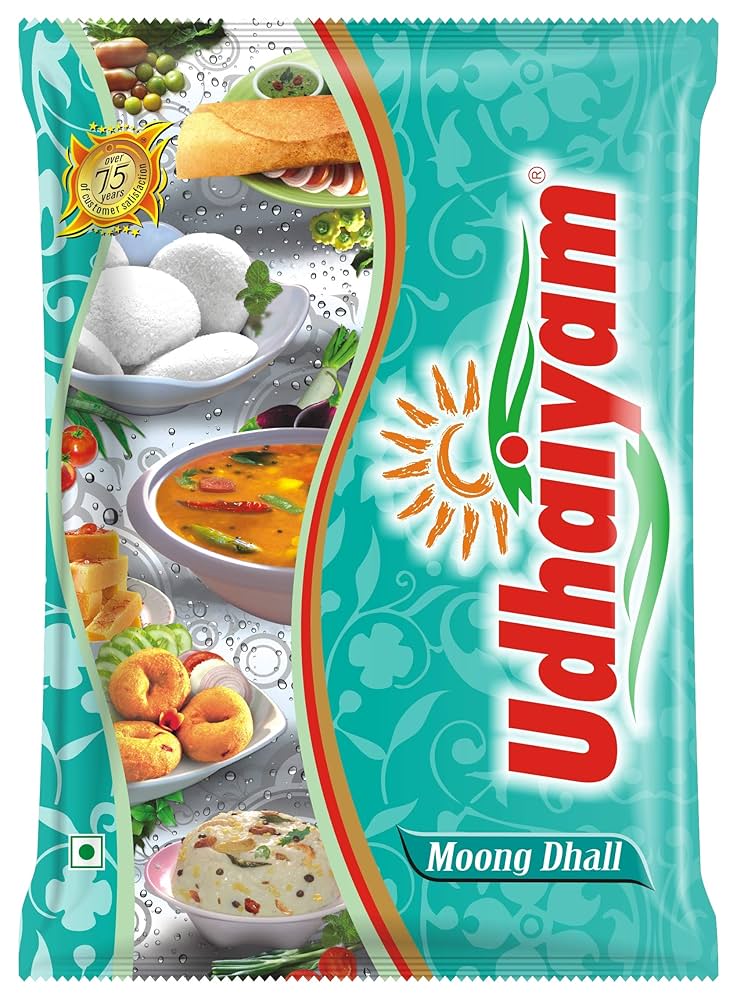 UDHAIYAM MOONG BEANS GREEN 1KG